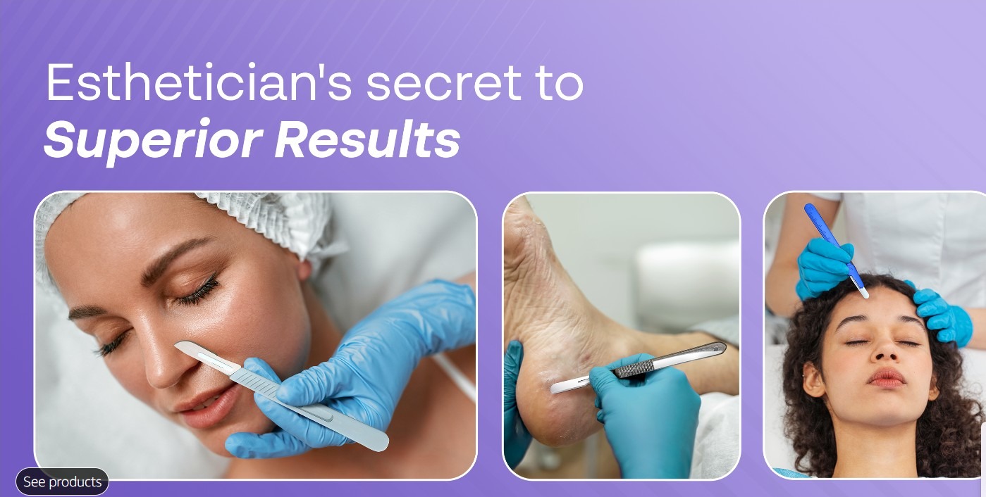 MyMed professional dermaplaning banner