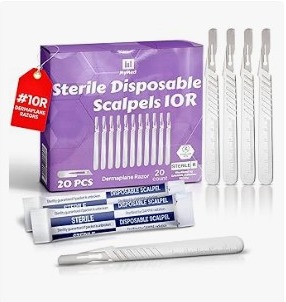 10R disposable scalpels