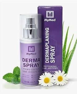 Dermaplaning spray